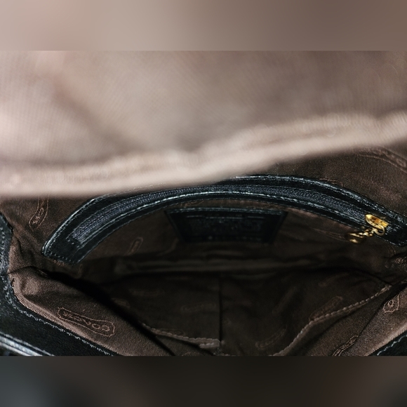 Vintage legacy coach bag with replacement chain strap guc - Picture 6 of 11